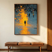 Surreal Art | Soloist in a Golden Tide