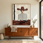 Vintage Americana Art | Vestige of the Range
