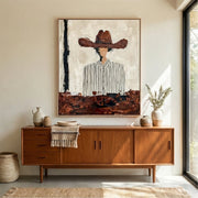 Vintage Americana Art | Vestige of the Range
