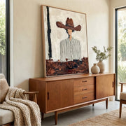 Vintage Americana Art | Vestige of the Range