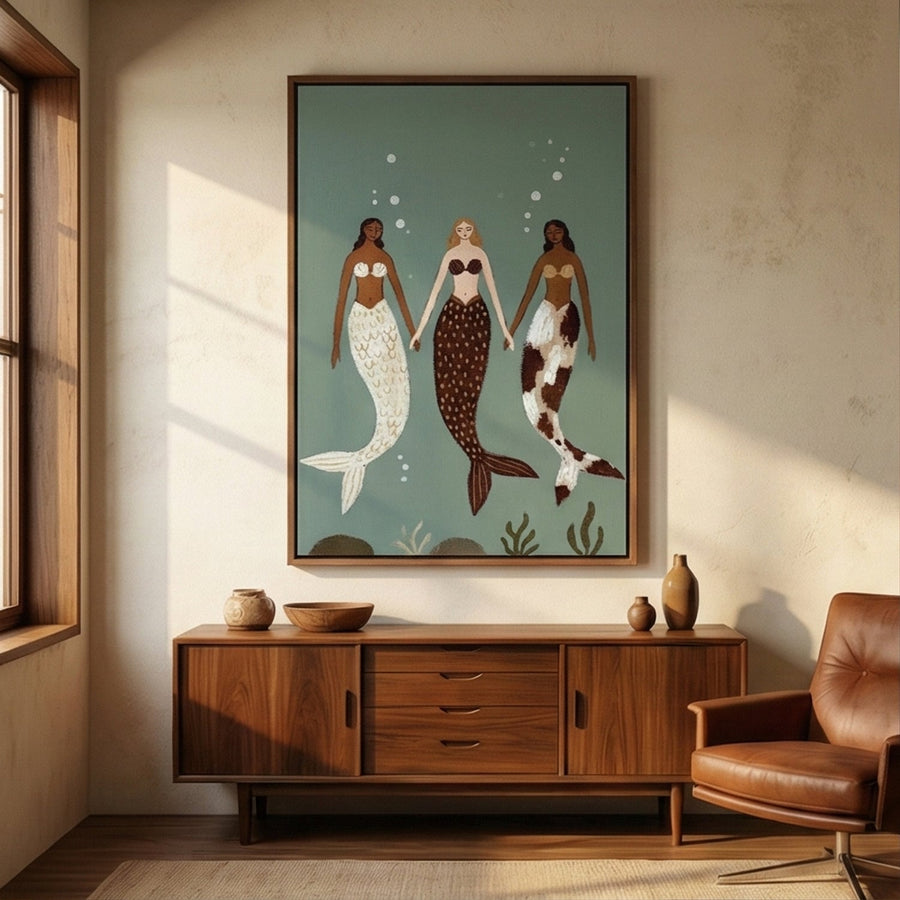 Surreal Art | Ocean's Whispering Sisters