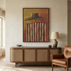 Vintage Americana Art | Tropical Noonday