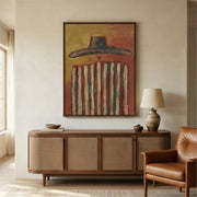Vintage Americana Art | Tropical Noonday