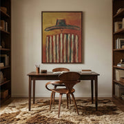 Vintage Americana Art | Tropical Noonday