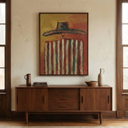 Vintage Americana Art | Tropical Noonday