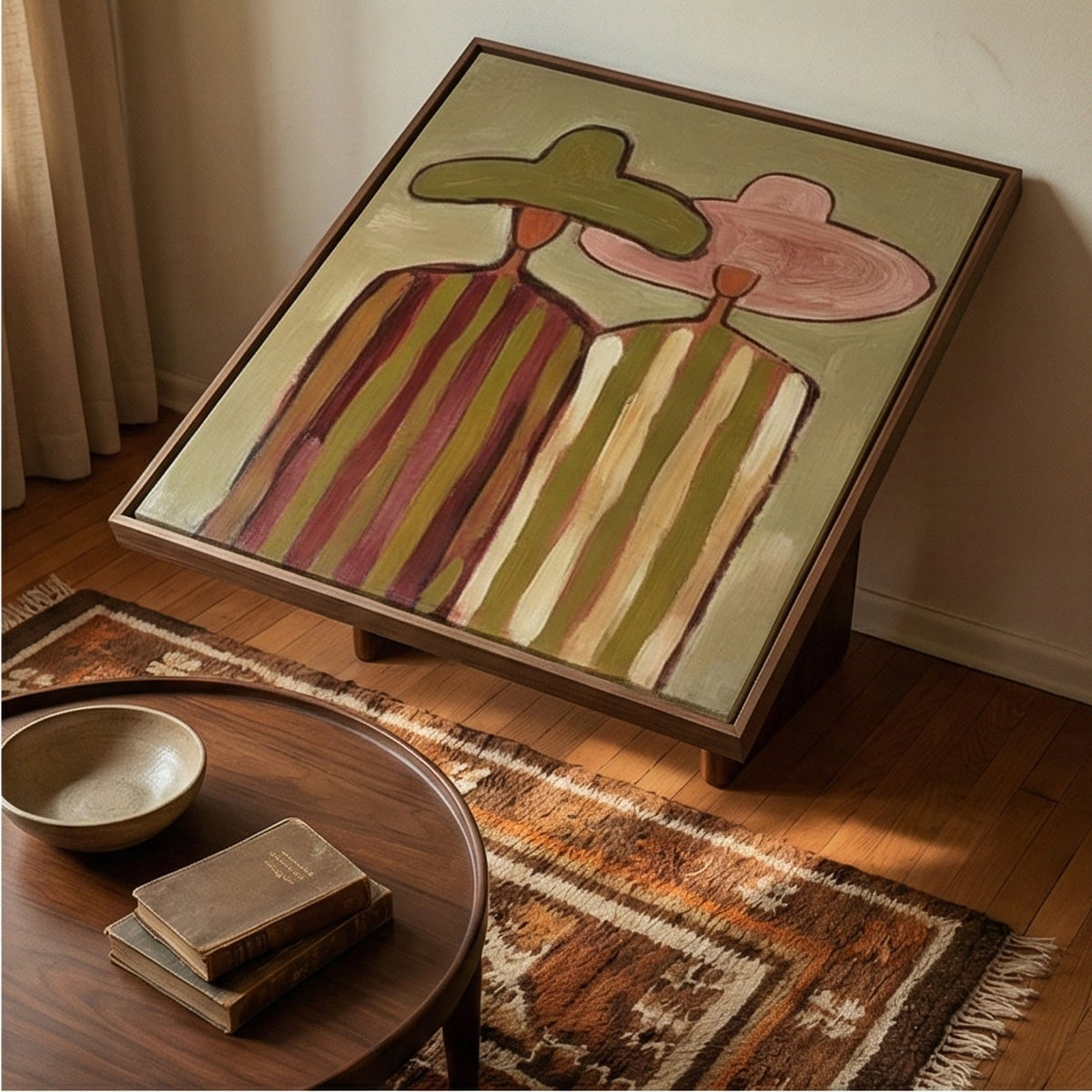 Vintage Americana Art | Harmony in Hue