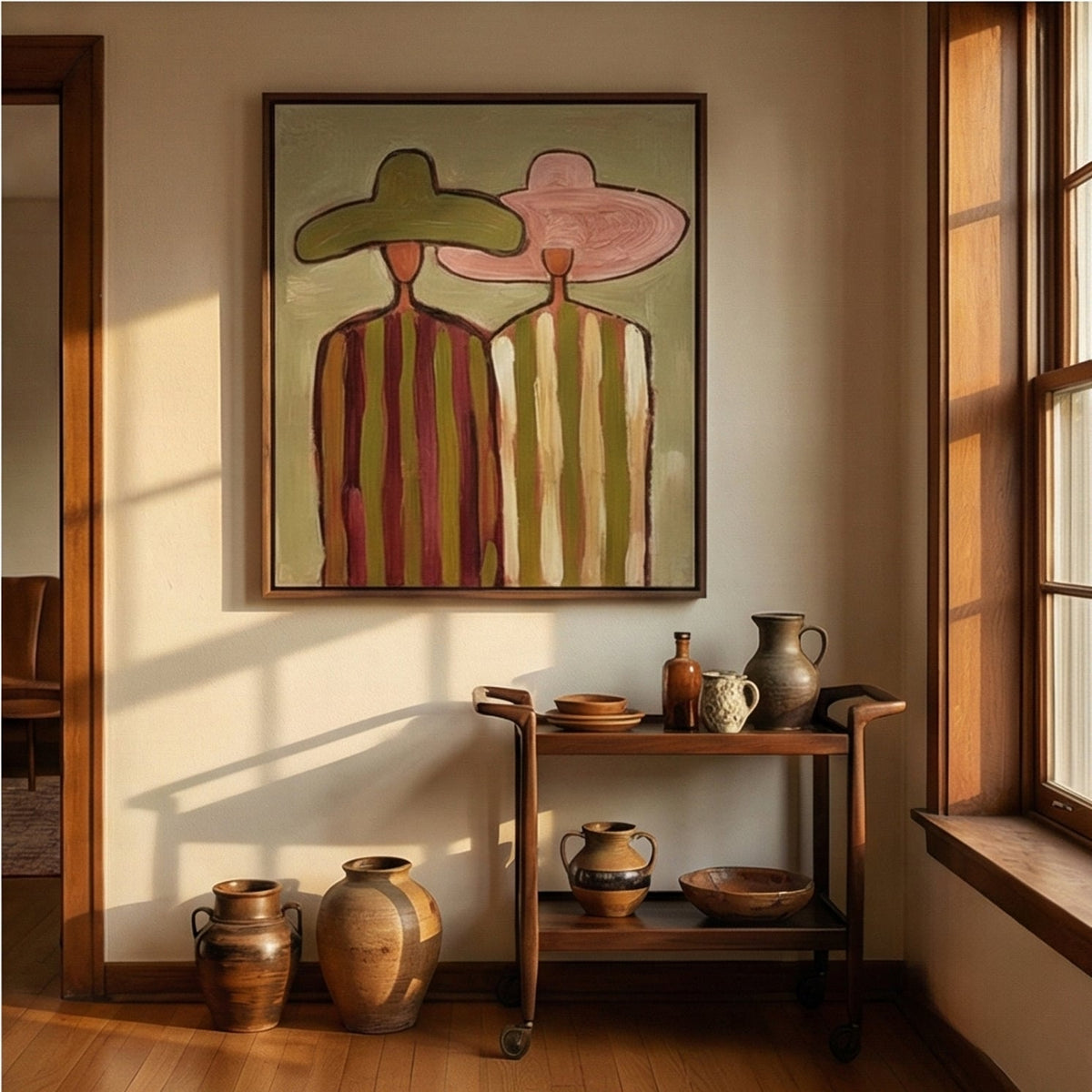 Vintage Americana Art | Harmony in Hue
