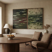 Wabi-Sabi Art | FISH Shoal in Dusk