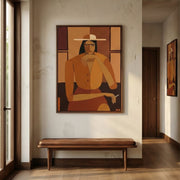 Vintage Americana Art | Solitude at Noon
