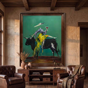 POP Art | Velvet Toast of the Emerald Bull