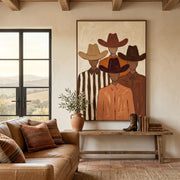 Vintage Americana Art | Quiet Brotherhood