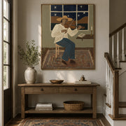 Vintage Americana Art | Starlit Sonata