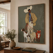 Vintage Americana Art | The Herder