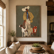 Vintage Americana Art | The Herder
