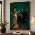 POP Art | Bull & Cocktail Lady