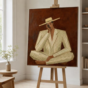 Vintage Americana Art | The Poise of Silence