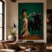 POP Art | Bull & Cocktail Lady
