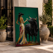 POP Art | Bull & Cocktail Lady