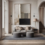 Wabi-Sabi Art | Textured Earthy Segments