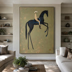 Vintage Americana Art | Midnight Poise