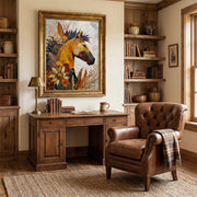 3D-Textured Art | Golden Harvest Horse
