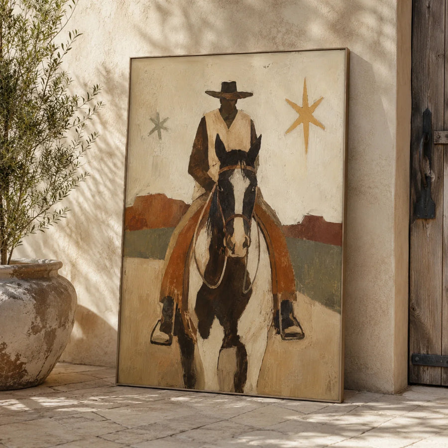 Vintage Americana Art | Where the Dust Keeps Its Stars