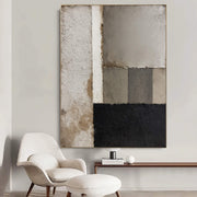Wabi-Sabi Art | Textured Earthy Segments