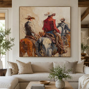 Vintage Americana Art | Echoes Along the Dust Trail