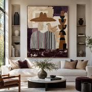 Vintage Americana Art | Layered Self