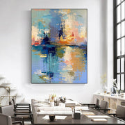 Impressionist Art | Harbor Light Reflections