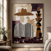 Vintage Americana Art | Layered Self