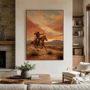 Vintage Americana Art | Where the Sun Follows the Arrow