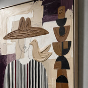 Vintage Americana Art | Layered Self