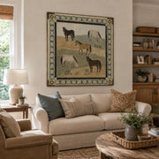 Vintage Americana Art | Prairie Five Horses