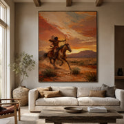 Vintage Americana Art | Where the Sun Follows the Arrow