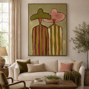 Vintage Americana Art | Harmony in Hue