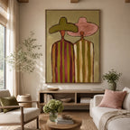 Vintage Americana Art | Harmony in Hue