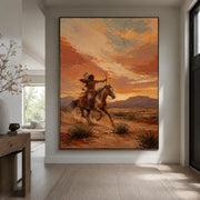 Vintage Americana Art | Where the Sun Follows the Arrow