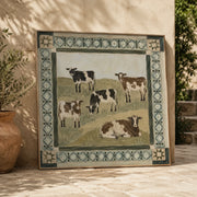 Vintage Americana Art | Pasture Herd Scene