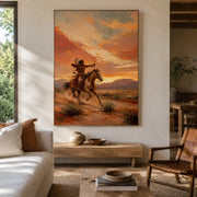 Vintage Americana Art | Where the Sun Follows the Arrow