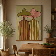 Vintage Americana Art | Harmony in Hue
