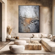 Wabi-Sabi Art | Eroded Rust Veil