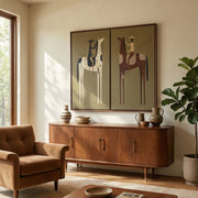 Vintage Americana Art | Pause on Path