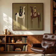 Vintage Americana Art | Pause on Path