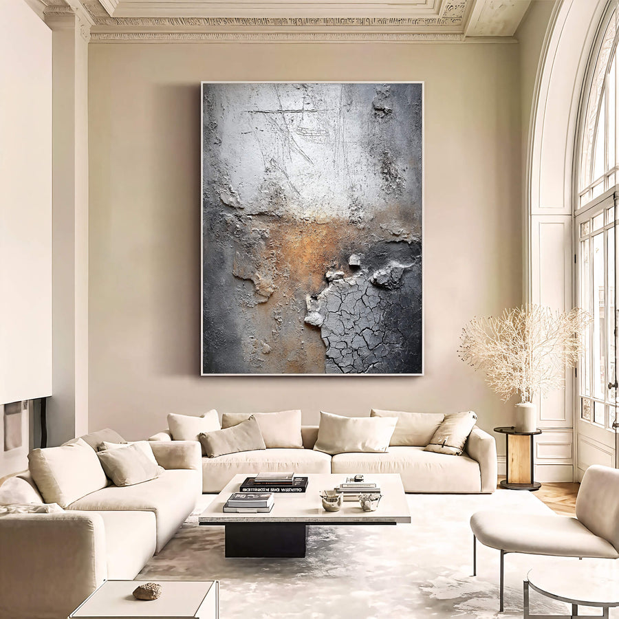 Wabi-Sabi Art | Eroded Rust Veil