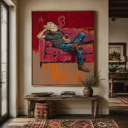 POP Art | Couch & Lone Beer