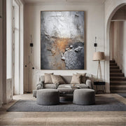 Wabi-Sabi Art | Eroded Rust Veil