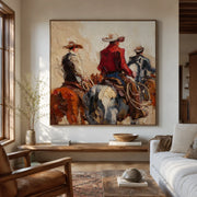 Vintage Americana Art | Echoes Along the Dust Trail