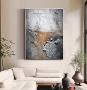 Wabi-Sabi Art | Eroded Rust Veil
