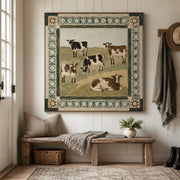 Vintage Americana Art | Pasture Herd Scene